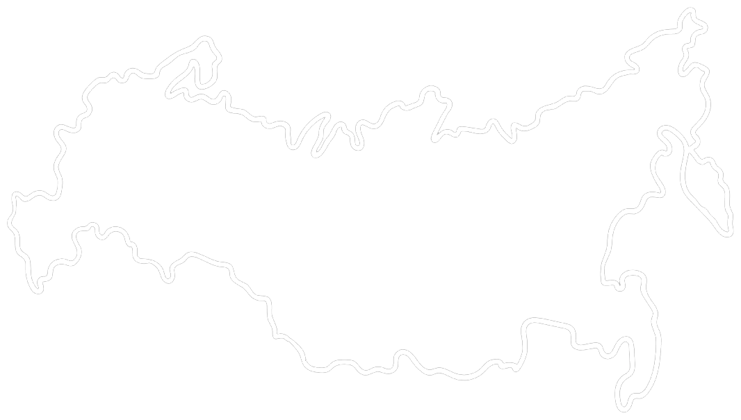 Карта России с отметками городов, где работает «Имидж Ресурс»: Москва, Московская область, Химки, Санкт-Петербург, Екатеринбург, Владимир, Тула, Воронеж, Рязань, Тверь, Лиски