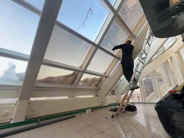 Монтаж пленок пвх