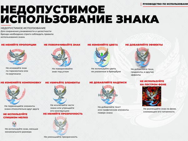 Недопустимое использование знака: список запретов с примерами