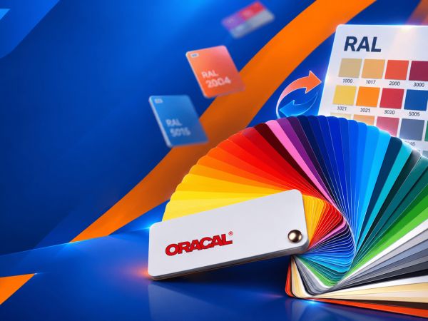 Цвета ORACAL 641: таблица RAL и RGB