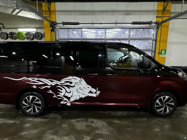 Монтаж плёнки на кузов автомобиля