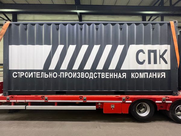 Оклейка тентов грузовых фур логотипом